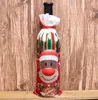 Christmas Wine Bottle Cover Merry Christmas Decor For Home 2020 Xmas Table Decor Xmas Gift New Year Personalized Ornaments DB098