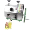 250A 50 kg/h handsockerrör juicer rostfritt stål manuell sockerrör juicer extraktor sockerrörssaftmaskin