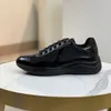 2022 MĘŻCZYZN Sneakers Oryginalne skórzane sportowe buty Flats Flats Comfort Runn Traund Stopa Koronkowy kolor luksusowy projektant marki MKJAA00019