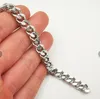 3 Meter Lot Rostfritt Stål Enorma Tung 8 * 11mm * 2.3mm Curb Link Chain Jewelry Findings Chain DIY Markering