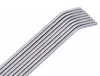 Latest Durable Stainless Steel Straight Bent Drinking Straw Curve Metal Straws Bar Family kitchen For Beer Fruit Juice Drink Party Accessory
