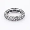 925 Sterling Silver Cosmic Gwiazdy Clear CZ Kamienie Pierścień Fit Pandora Styl Biżuteria Zaręczyny Miłośników ślubu Pierścionek dla kobiet