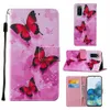 Butterfly Geometry Panda Cat Flower Heart Love ID Card Slot Custodia ribaltabile per iPhone 12 mini pro max Samsung S20 FE NOTE 20 U S20 PLUS A51