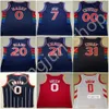 2022 Erkekler 75th Yıldönümü Dikişli Joel Embiid 21 Basketbol Seth Köri 31 Georges Niang 20 Tyrese Maxey 0 Isaiah Joe 7 Jalen Yeşil Karanlık