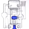 Gekleurde glazen waterpijp 20 inch waterpijp hoge bedwelmende dikke waterpijp inline perc dab booreiland bongs zware grote wax roze bekerpijpen