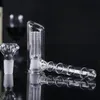 미니 해머 유리 봉 6 암 14cm 여과기 휴대용 흡연 파이프 버블 러 봉 물 파이프 그릇 18.8mm 물 담뱃대