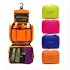 Women Travel Portable Cosmetic Bags Men Toiletry Bag Bathroom Hanging Organayzer Make Up Wash Bag 6 Colors RRF14021