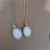 sublimation blank necklaces pendants with drill woman necklace pendant transfer printing consumable materials 15pcs lot 0927242U