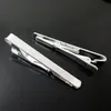 6 Styles Fashion Metal Silver Gold Simple Slyckig Tie Bar CLASP CLAMP CLAMP PIN FÖR MÄN GANGT 2021