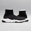 Fashion Sock Skor Högkvalitativ hastighet 1.0 Tränare Booties Män Kvinnor Trainer Lyxig designer Walking Lace Socks Boot Runners Mens Casual Stretch Stick Sneakers US12