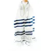 50180cm Tallit prière châle polyester talit with zipper sac tallis israélies sques de prière adultes pour hommes châles et wraps 207365900