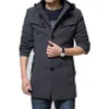 M-4XL Zimowy płaszcz Mężczyźni Hot Sale wełniany płaszcz grube męskie ubranie Rozmiar 4xl wełniane kurtki 201126