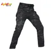 Men's Waterproof Winter Fleece Warm Cargo Pants Style Soft Shell Tactical Camouflage Pants Military Army Long Trousers LJ201104