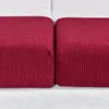 Meijuner Corn Velvet Sofa Couverture Nordic Simple Solide Combinaison Canapé Coussin Couverture Tout Compris Élastique Protecteur Siège Couverture 201119