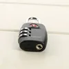 Bag Parts Resettable 3 Digit Combination Padlock Suitcase Travel coded Lock TSA locks