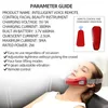 V Face Shape Chin V-Line Lift Up Belt Controle Remoto LED Pon Terapia Levantando Redutor Duplo EMS Slimming Massager 220216