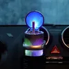 Универсальная автомобильная пепельница со светодиодной подсветкой, творческая личность, покрытая внутри, многофункциональные автомобильные принадлежности