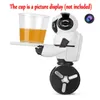 inteligente smart robot AI with camera robotic arm balance obstacle avoidance Puzzle playmate mini vector RC Robot toy kidsgift LJ201105