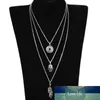 Neue Böhmen Multilayer Kette Choker Halsketten Anhänger für Frauen Punk Elefanten Mond Shell Halskette Mode Kragen Schmuck Geschenk