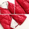 Dubbleed Wear Kaped Down Jacket Winter nieuwe warme lange jas 90% witte eend in zakken winterjassen voor vrouwen 201019