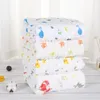 Muslin Swaddle Baby Blankets Swaddling 100% Cotton Swaddle Wrap for Newborn Babies 6 Layer Bath Towel Blanket Baby Bedding LJ201014