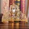 2021 새로운 빈티지 Baroque 신부 Tiaras 액세서리 댄스 파티 워드 워터 크리스탈 웨딩 Tiaras 및 크라운 1921