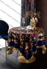 Flowers Print Table Cloth Antifouling Oil-proof Waterproof Non-slip Table Cloth Home el Restaurant Bar Picnic Designer Table Cl282f