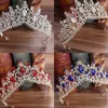 Crystal Bridal Rhinestone Crowns Hair Ornament Hairband Wedding Accessories Diadem Girls Quinceanera Party Tiaras J0121