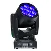 TIPTOP 1PCS 95W LED Moving Head Zoom Light Mini Size 7x12W High Power RGBW 4IN1 Color Mixing DMX 16 Channel Zoom led stage light