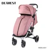 Käraste 818+ High-End Baby Ny barnvagn Fällbar Bekväm kudde med vindrutan Portable Folding LJ200901
