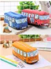 Creative students stationery pen bag bus pencil-box canvas pencil case package bags Gift Pouch gifts business promotion bags