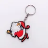 Tornario di Natale Carenty Creative Cartoon Santa Claus Keyring Bagage Decoration Forniture regalo della catena chiave 4382867