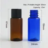 50 x 15 ml 1/2 oz bottiglia di siero di crema di olio essenziale in plastica portatile PET con tappo a vite tappo di inserimento kit da viaggio contenitore cosmetico