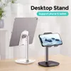 Telefon Universal Clip Phone Holder Stand Mobil Smartphone Desk Live Broadcast Metal Justerbar Table Cell Support Videoinspelning för Xiaomi