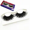 20/30/50/100Pairs Wholesale 25mm 3D Mink Eyelashes 5D Mink Lashes Packing In Tray Label Makeup Dramatic Long Lashes