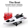 Waterproof 4-Channel Remote Control Ship Speed RC Boat Strong Power Rechargeable High Speed Rowing Model D30