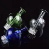 25mm OD Quartz Banger Nail Spinning Cyclone Carb Cap Terp Pearl 4mm Clear Bottom 10mm 14mm 18mm Manlig kvinna för DAB RIG19445498165842