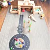 خياطة سيارة المسار لغز لعب حصيرة الطريق السريع البناء PVC أطفال Playmat ألعاب تعليمية للأطفال ألعاب السجاد LJ201113