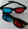 Fabrik direktförsäljning universell typ 3d glasögon röd och blå cyan stereo glasögon röd och blå cyan nvidia 3d vision plastglasögon