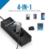 USB HUB Extender Type-C four Port For MacBook Air PC Laptop Usb3.0 OTG Adapter Splitter Extension 4 Ports charger 30cm