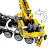 665pcs Technic Technik LKW-Auto-Bausteine ​​Technic Hubkrans Stadt Bau Ziegel Spielzeug für Kinder WJ004 1008