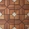 Custom Yellow Kosso Wood Floor Backdrops Brick Wall Strickers Hardwood Parkett Heminredning Inredning Konst Medaljong Inlagda Marquetry Living