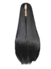 Haarstuk FEI Toon Zwarte Pruik 100cm 40 inches Synthetisch Hittebestendig Vezel Lange Halloween Carnaval Kostuum COS Spelen Straight Hair 0121