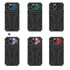 Shockproof Stand Phone Cases For iPhone 13 12 11 Pro Max XS XR 7 S21 Ultra Note20 With card Hybrid Armor Cover A02 A72 A22 A42 A32 note 20 A21s S21fe