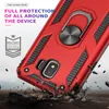 Hybrid Rugged Armor Magnetic Ring Phone Cases voor Samsung Galaxy J2 Core J5 J7 2017 J3 J4 J6 2018 J2 PRO 2018 J4 J6 Plus