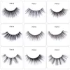 Soft Fluffy 3D Mink Eyelashes Custom Private Label Extension 18 Styles 1525mm87640165751682