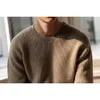 Herbst Winter Distressed Pullover Pullover Männer Ripped Loch Warme Strickwaren Plus Größe Casual Pullover SI980566 201203