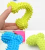 Pet Toys Güzel Kauçuk Köpek Köpek Kemik Isırık Dayanıklı Dişler Temizleme Çiğneme Oyuncak 3 Parlak Renkler Moda5225601