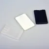 프로모션 빈 20ml 플라스틱 검은 신용 카드 모양 포켓 향수 병 여성 화장품 컨테이너 작은 스프레이 GH974