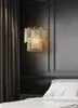 현대 LED 크리스탈 벽 Sconce 샹들리에 가벼운 새로운 크리스털 벽 조명기구 침실 거실 럭셔리 크리 에이 티브 디자인 홈 램프